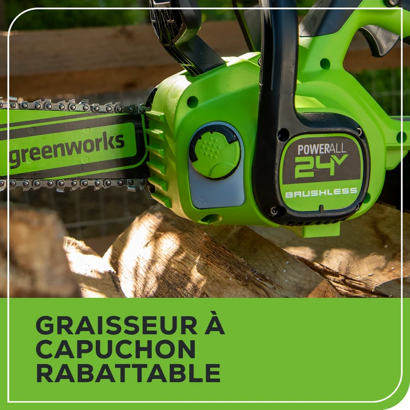 24V 12" Brushless Chainsaw (Tool Only)