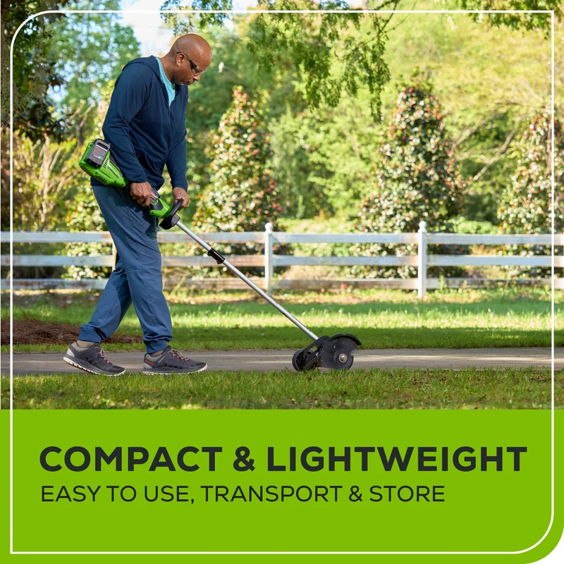 48V (24V x 2) 8-Inch Brushless Edger (Tool Only)