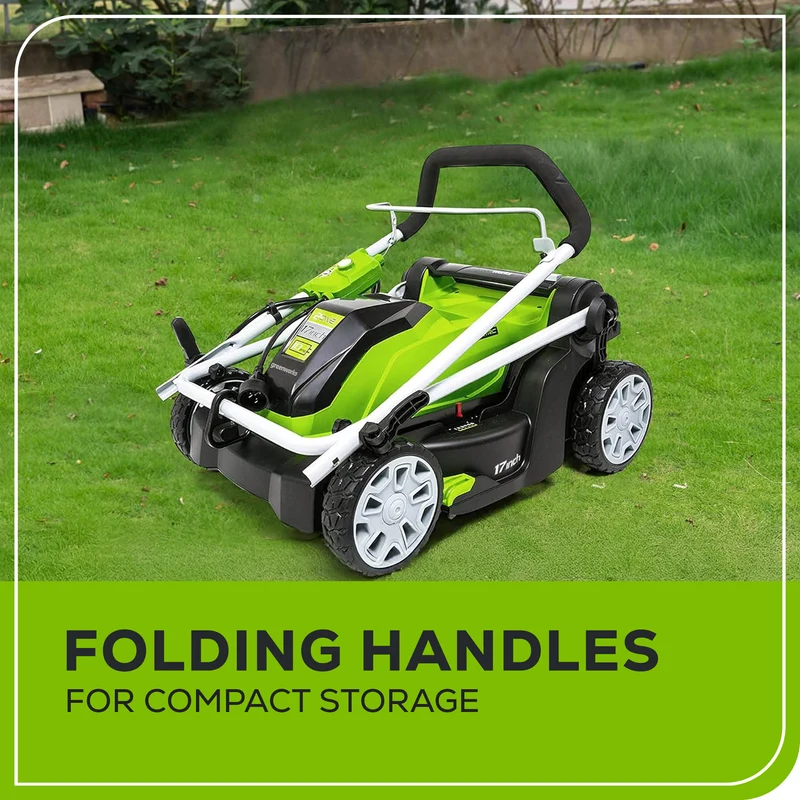 Greenworks 10 Amp Corded 17" Lawn Mower