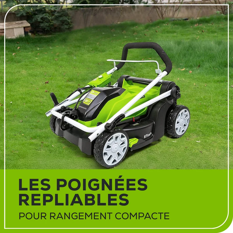 Greenworks 10 Amp Corded 17" Lawn Mower