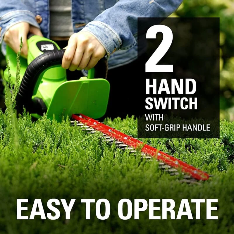 24V 22" Hedge Trimmer with Rotating Handle (Tool Only)