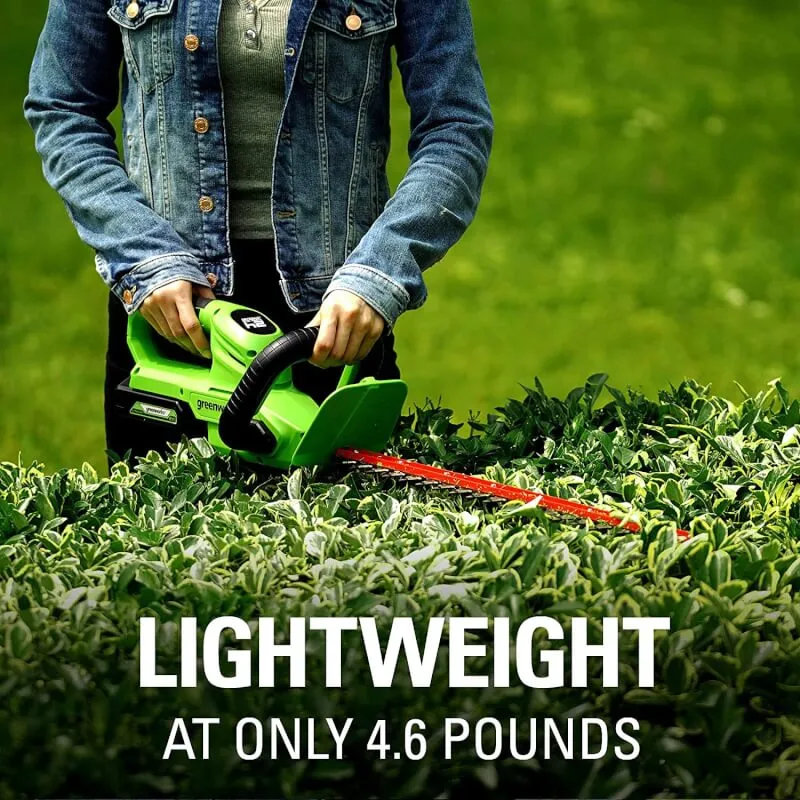 24V 22" Hedge Trimmer with Rotating Handle (Tool Only)