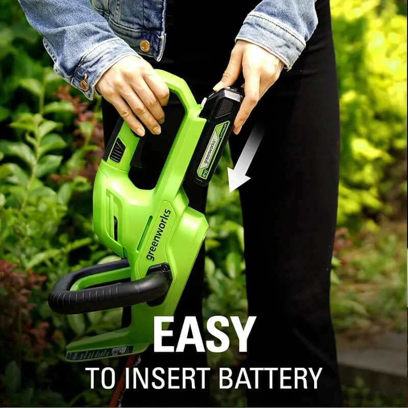 24V 22" Hedge Trimmer with Rotating Handle (Tool Only)