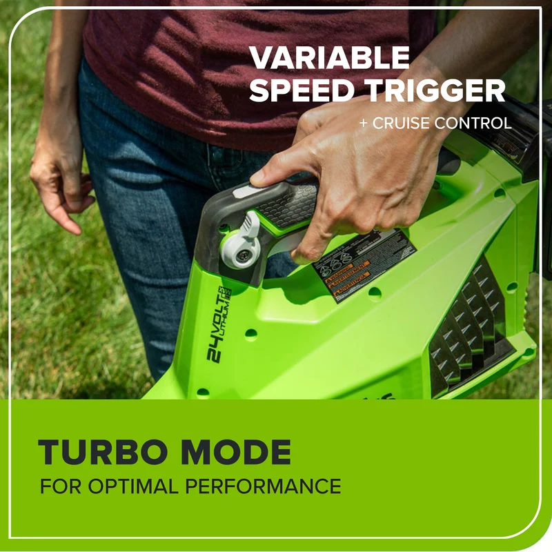 24V 450 CFM Brushless Leaf Blower, 4.0Ah USB Battery and Charger Included - BL24L410