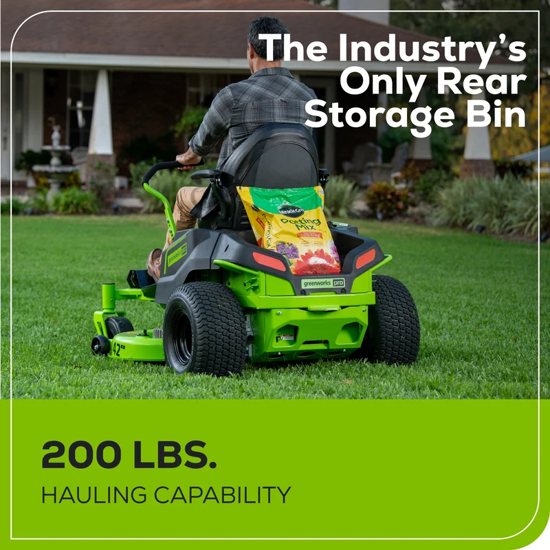 60V 42" Crossover Z Residential Zero Turn Lawn Mower, (6) 8.0Ah Batteries and (3) Dual Port Turbo Chargers | CRZ4261