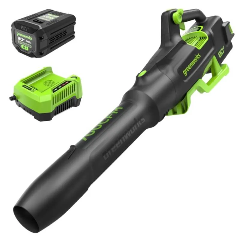 80V 700 CFM Leaf Blower, 2.5Ah Battery and Charger Included