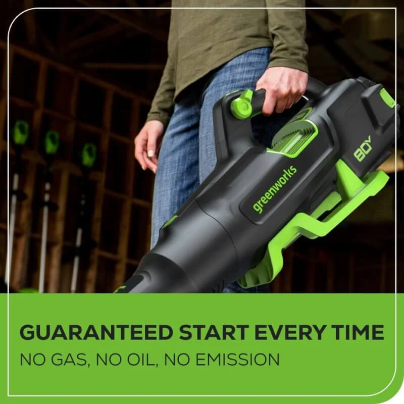80V 700 CFM Leaf Blower, 2.5Ah Battery and Charger Included