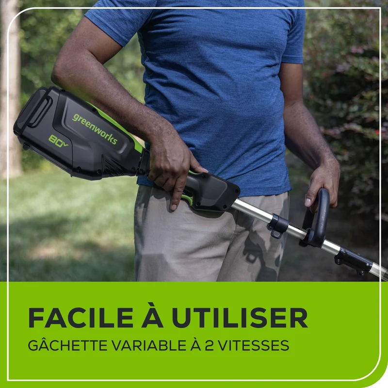 80V 8" Brushless Edger (Tool Only)