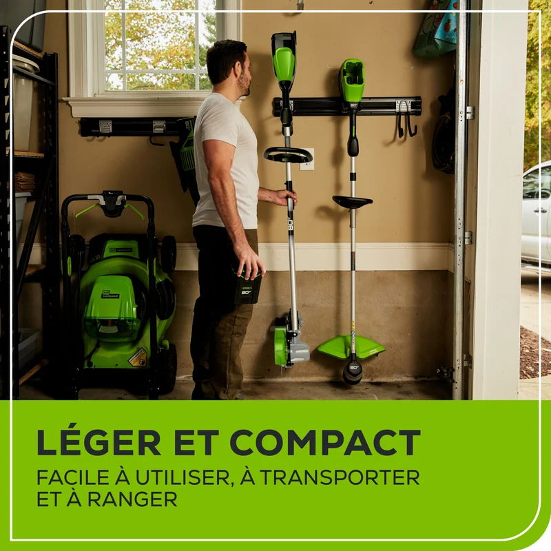 80V 8" Brushless Edger (Tool Only)