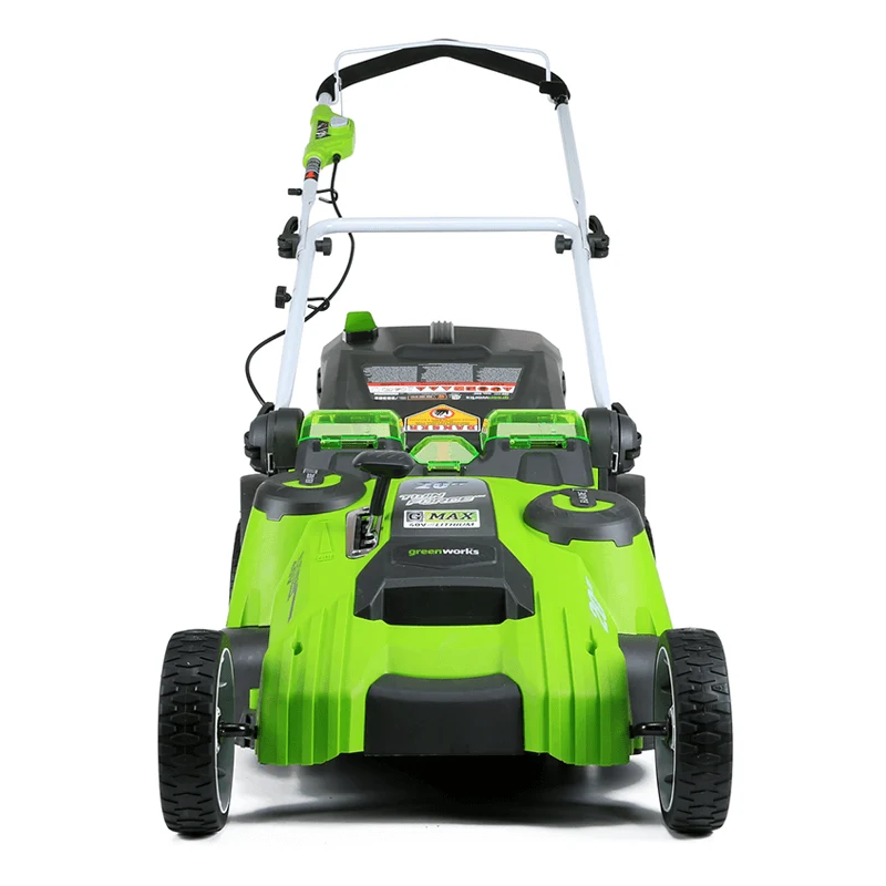 40V 20" Dual Blade Lawn Mower, 2.0Ah & 4.0Ah Batteries and Charger Included