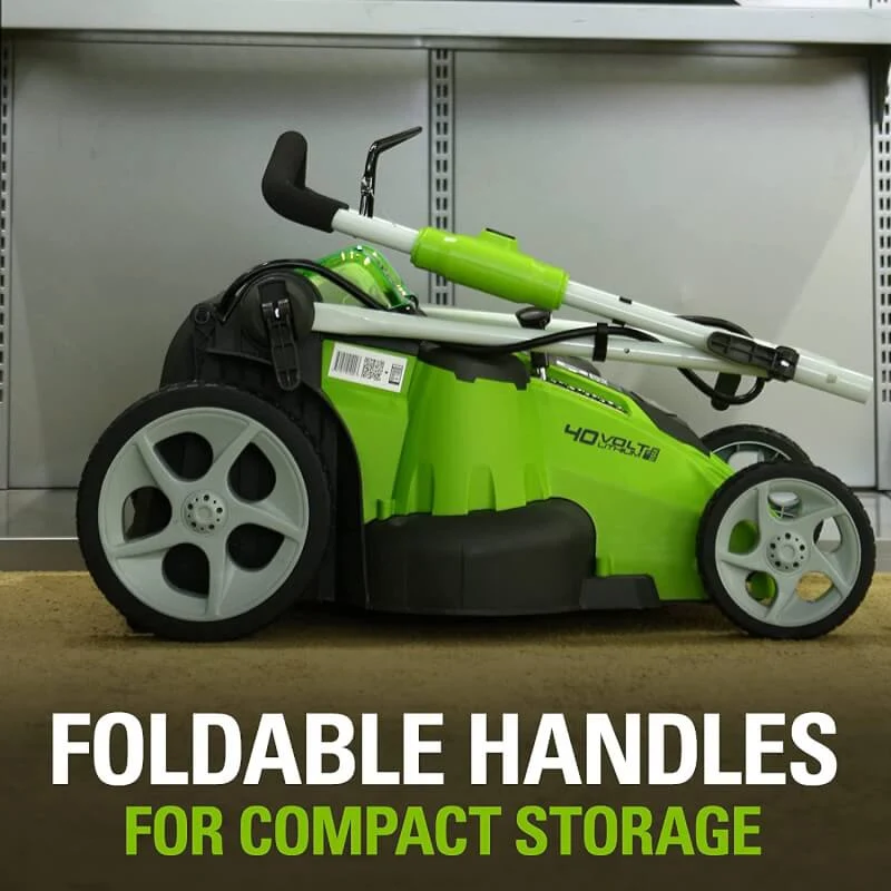 40V 20" Dual Blade Lawn Mower, 2.0Ah & 4.0Ah Batteries and Charger Included