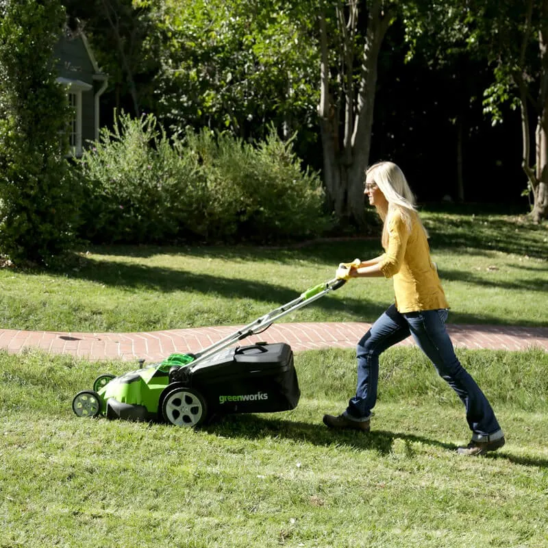 40V 20" Dual Blade Lawn Mower, 2.0Ah & 4.0Ah Batteries and Charger Included