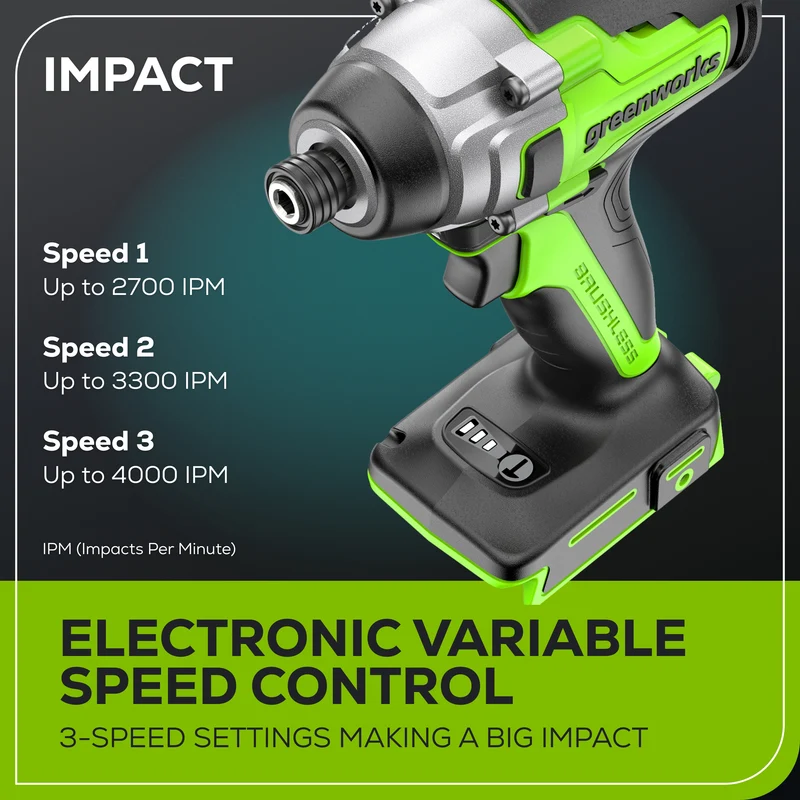 24V Brushless 1/2" Drill/Driver, 1/4" Hex Impact Driver, (2) 2.0Ah Battery & Charger Included Bonus: 8 pc Bit Set
