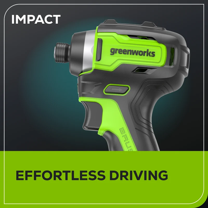 24V Brushless 1/2" Drill/Driver, 1/4" Hex Impact Driver, (2) 2.0Ah Battery & Charger Included Bonus: 8 pc Bit Set