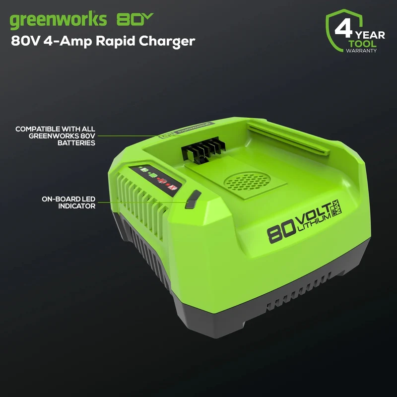 80V Single Port Rapid Charger - GCH8040