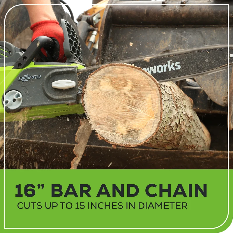 Greenworks 40V 16" Brushless Chainsaw (Tool Only)
