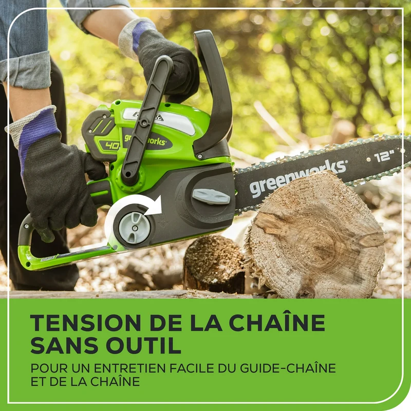 40V 12" Chainsaw (Tool Only)