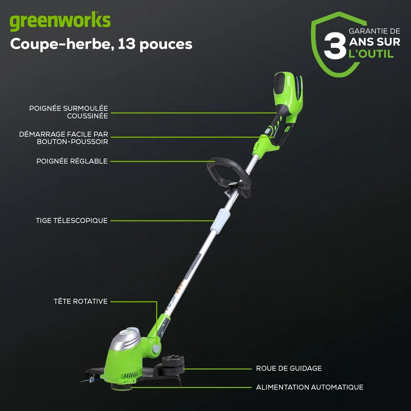 40V 13" String Trimmer (Tool Only) - STF305