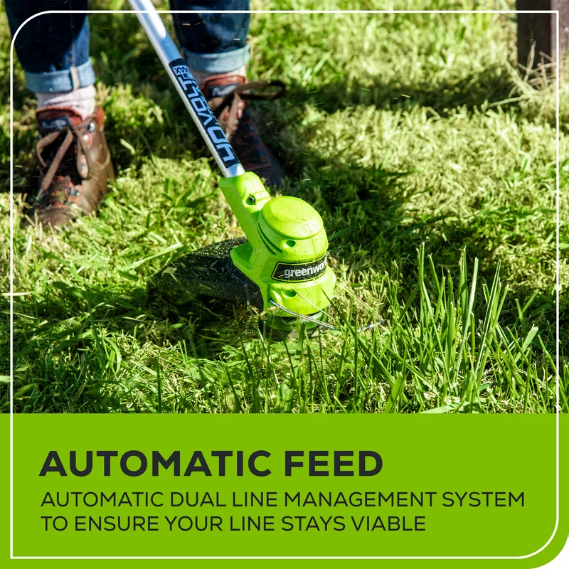 40V 12" String Trimmer, 2.0Ah Battery and Charger - STF309