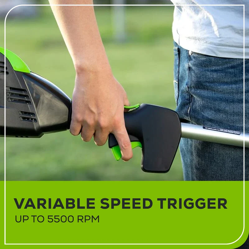 80V Grass Trimmer - 16" Brushless String Trimmer (Tool Only)