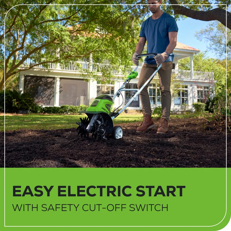 8 Amp 10" Corded Cultivator