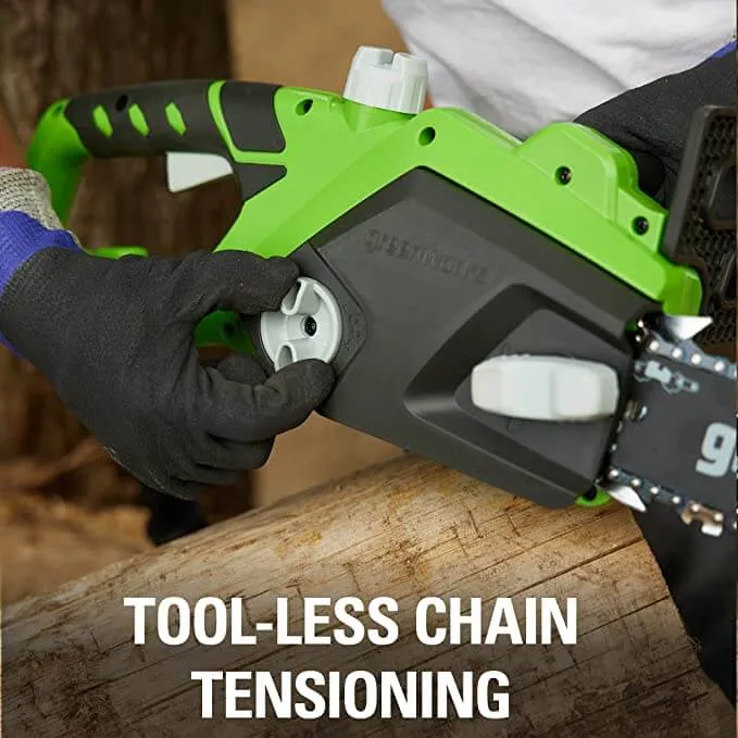 Greenworks 10.5 Amp Corded 14-Inch Chainsaw