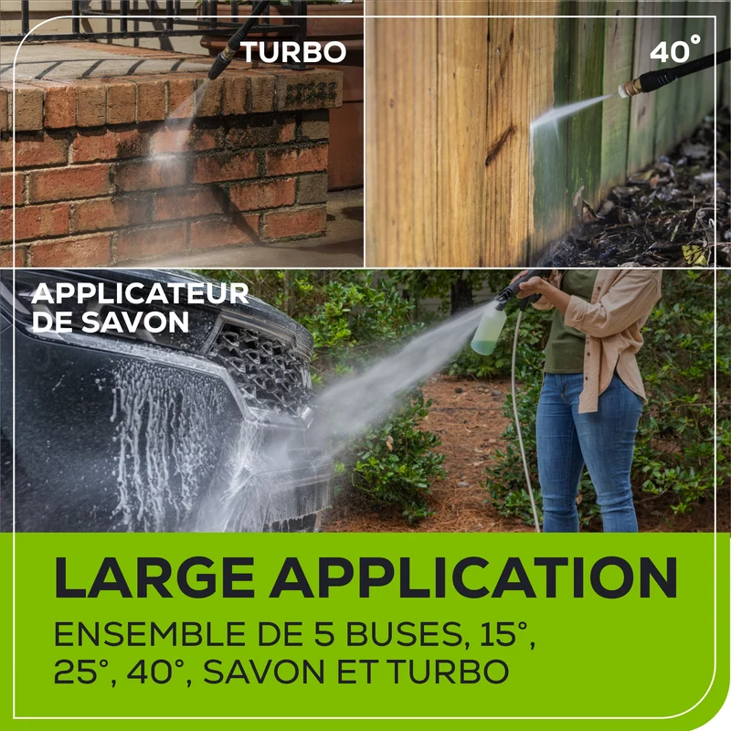 1700 PSI 1.2 GPM 13 Amp Electric Pressure Washer - GPW1704