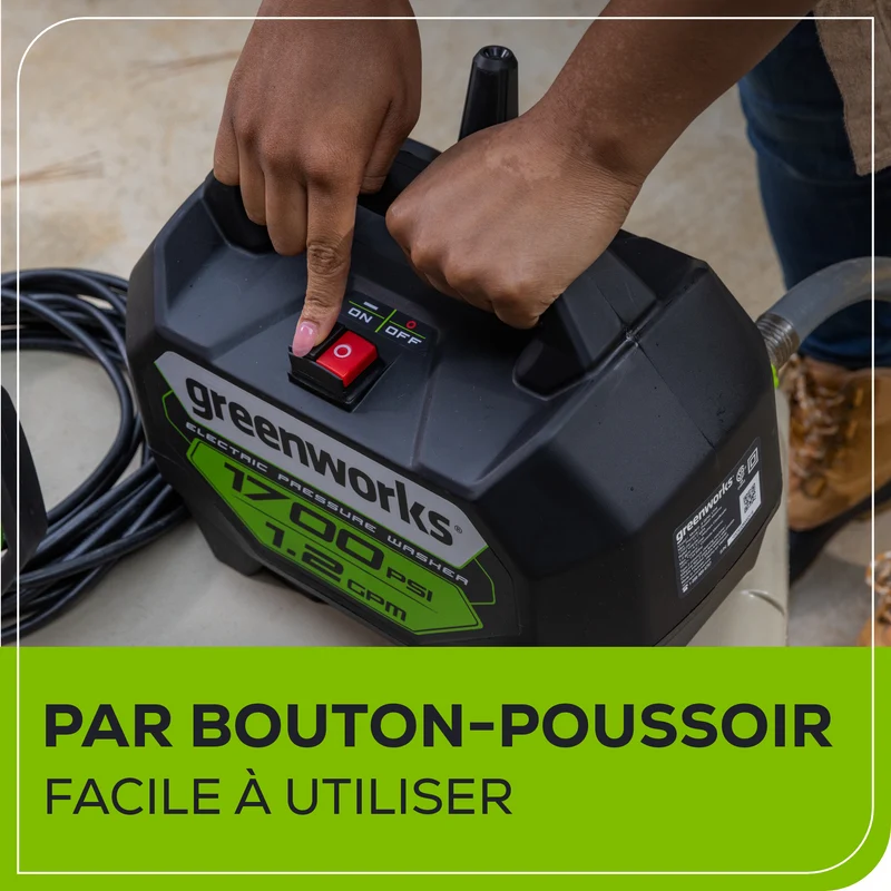 1700 PSI 1.2 GPM 13 Amp Electric Pressure Washer - GPW1704