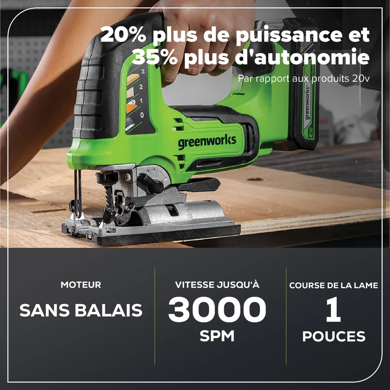 24V Brushless Jig Saw (Tool Only) - JS24L00