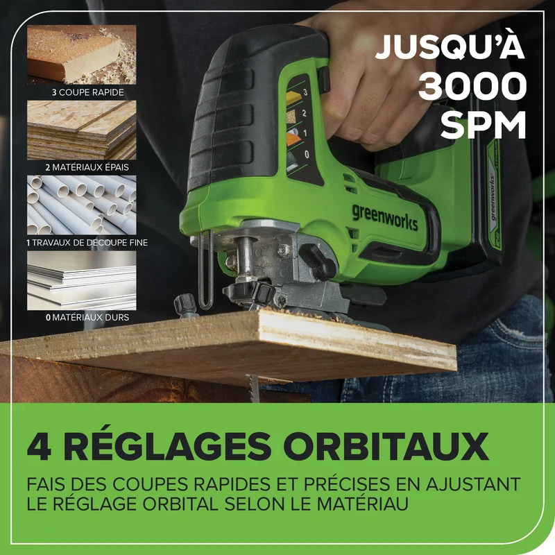 24V Brushless Jig Saw (Tool Only) - JS24L00