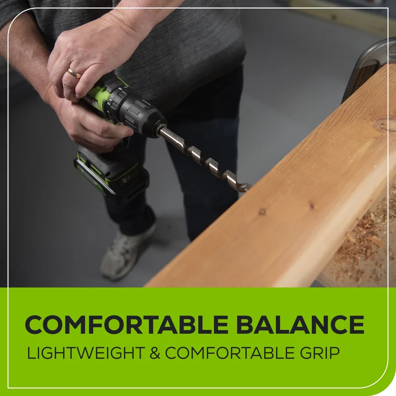 24V Brushless Drill / Driver, (2) 1.5Ah Batteries and Charger Included