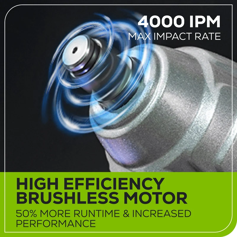 24V Brushless 1/2" Impact Wrench (Tool Only) - IW24L00