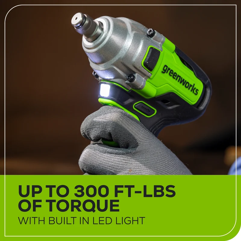 24V Brushless 1/2" Impact Wrench (Tool Only) - IW24L00