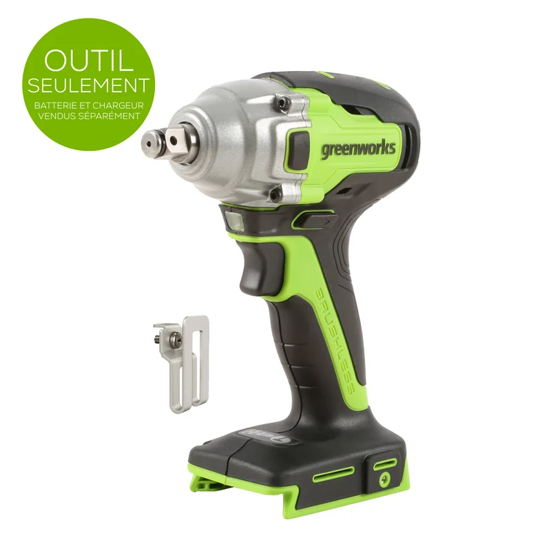 24V Brushless 1/2" Impact Wrench (Tool Only) - IW24L00