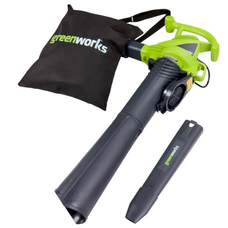 12 Amp Corded 380 CFM Leaf Blower / Vacuum