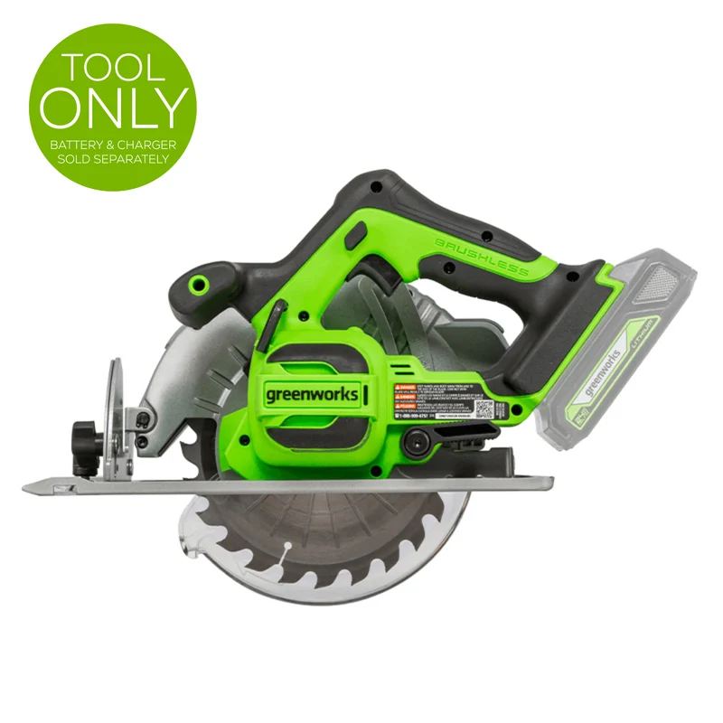 24V 7.25" Brushless Circular Saw (Tool Only) - CR24L00