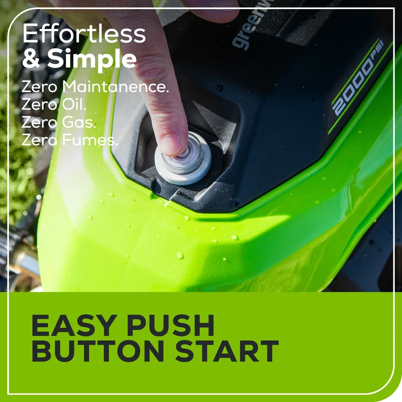 2000 PSI 1.2 GPM 14 Amp Electric Pressure Washer - GPW2006