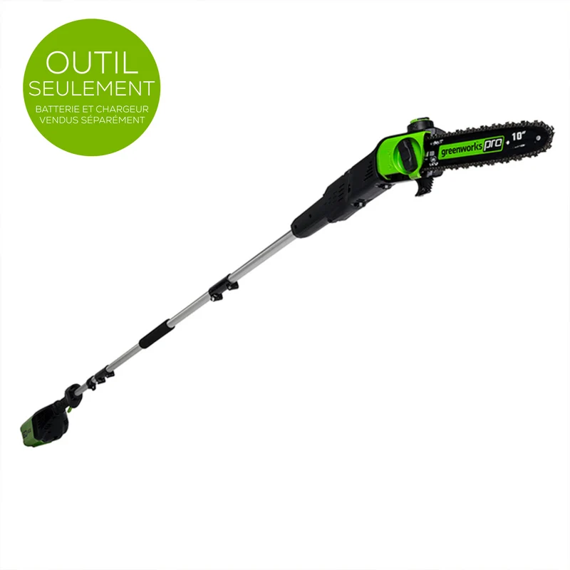 60V 10" Brushless Pole Saw (Tool Only)