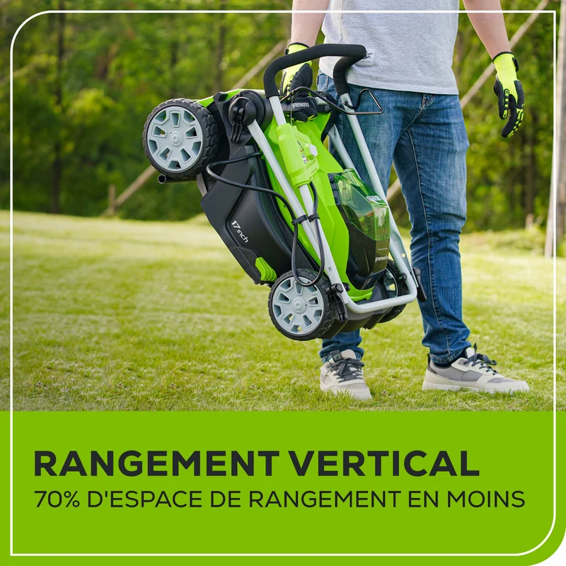 Greenworks 40V 17" Push Lawn Mower (Tool Only)
