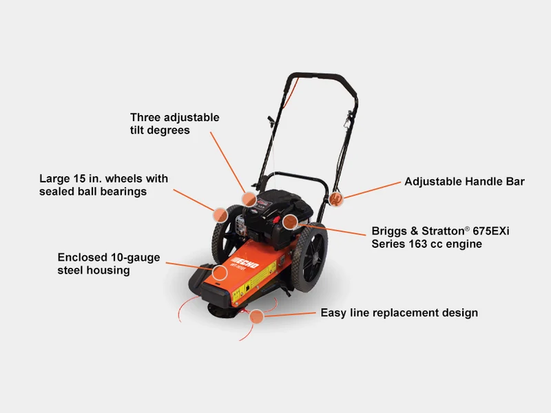WT1610T - Echo Trimmer 163CC Tilt Briggs
