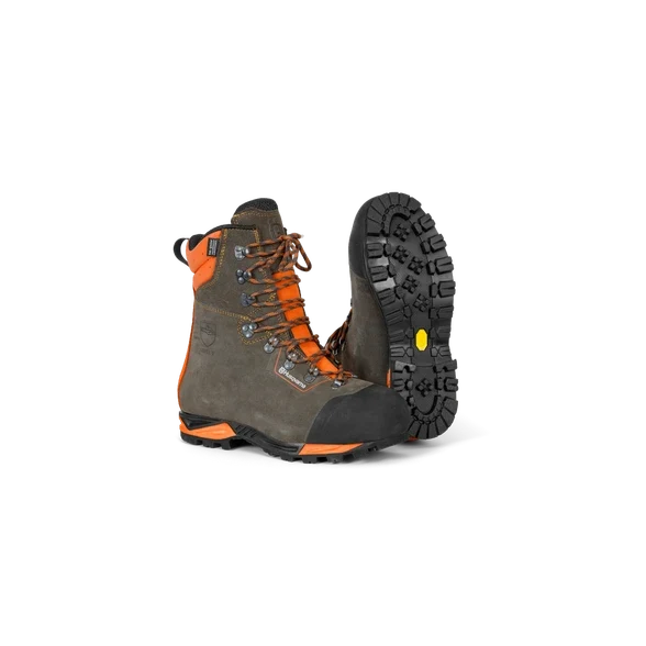 Husqvarna Protective leather boots with saw protection, Functional 24