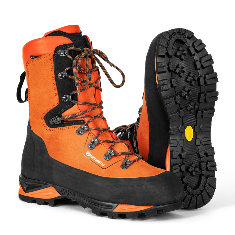 Husqvarna Protective leather boots with saw protection, Technical 24