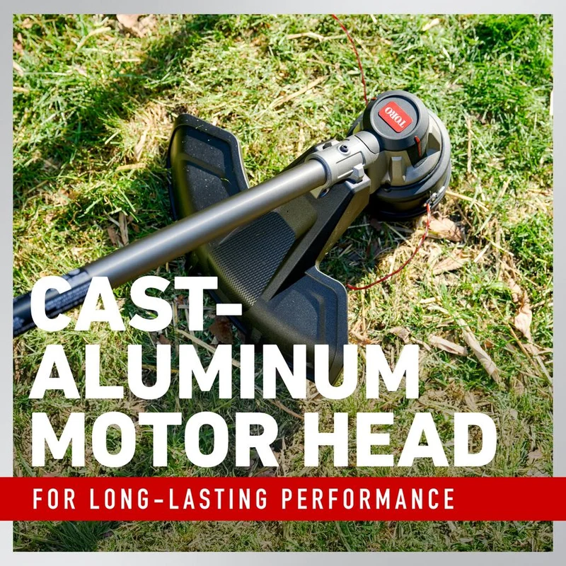 Toro 60V MAX* 16 in. (40.6 cm) Telescoping Shaft String Trimmer - 2.0Ah Battery Included