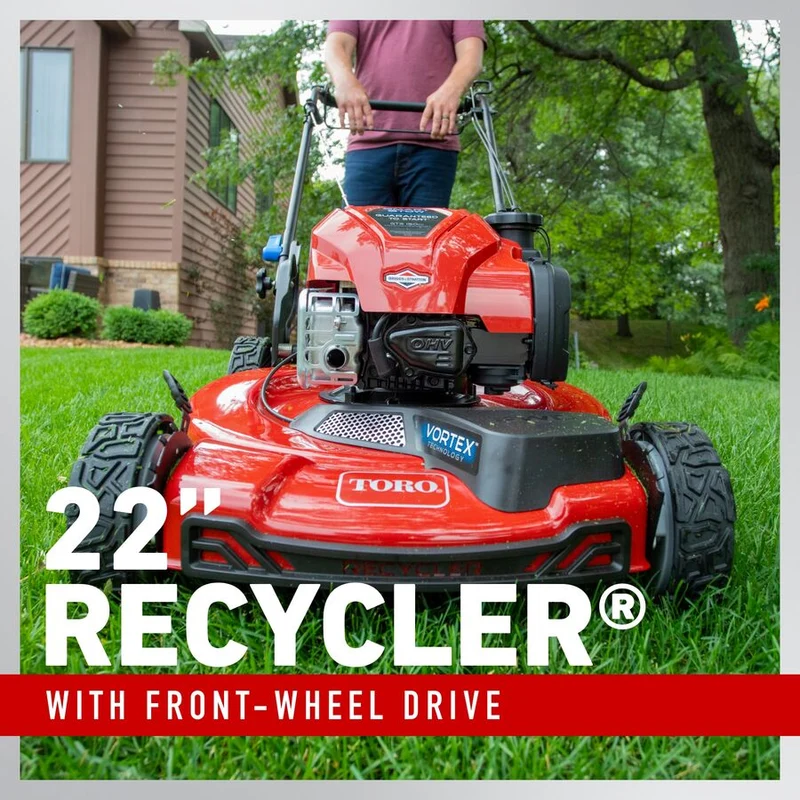 Toro 22 in. (56cm) Recycler® Self-Propel Gas Lawn Mower