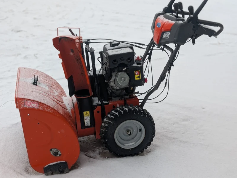 Used Husqvarna snowblower