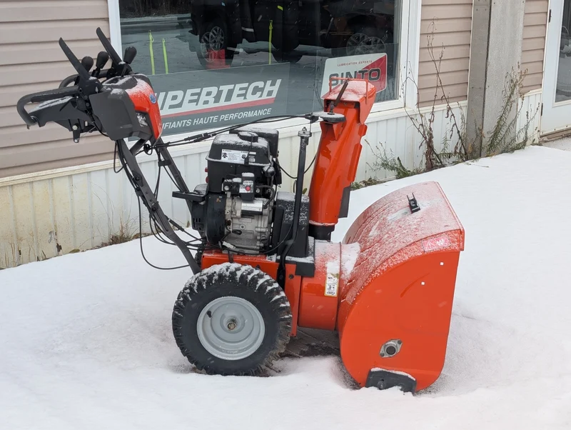 Used Husqvarna snowblower