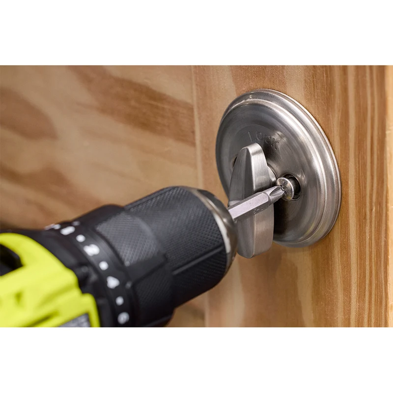 Wood Door Lock Installation Set