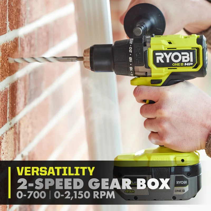 18V ONE+ HP Brushless 1/2" Hammer Drill