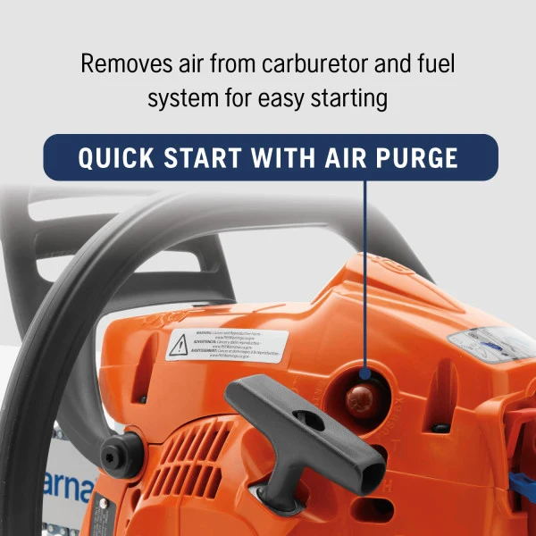 Husqvarna 120 Mark III 38-cc 16 inch Gas Chainsaw, 0.050" Gauge and 3/8" mini Pitch