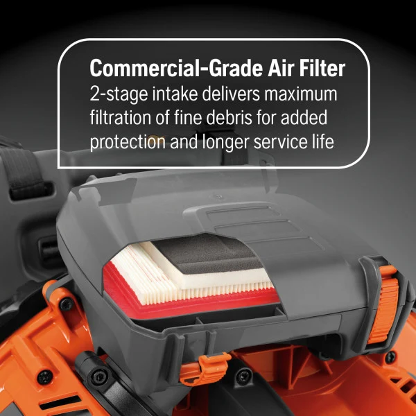 Husqvarna 590BTS 79-cc 1,245-CFM 216-MPH Professional Gas Backpack Leaf Blower